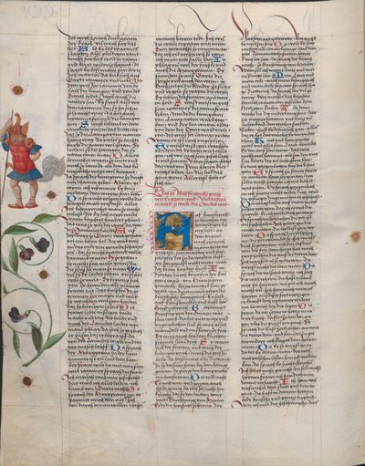 The Ambras Hero Book, Folio 220v with the Start of Wolfdietrich by Österreichische Nationalbibliothek,